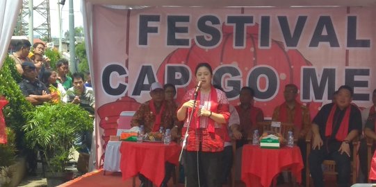 Hadir Acara Cap Go Meh, Puan Maharani Ingatkan Persatuan Indonesia