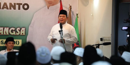 Dialog Kebangsaan di Mojokerto, Prabowo Sedih Petani Hidup Susah
