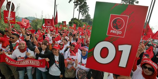 Pendukung Jokowi-Ma'ruf Mulai Padati Konvensi Rakyat di SICC