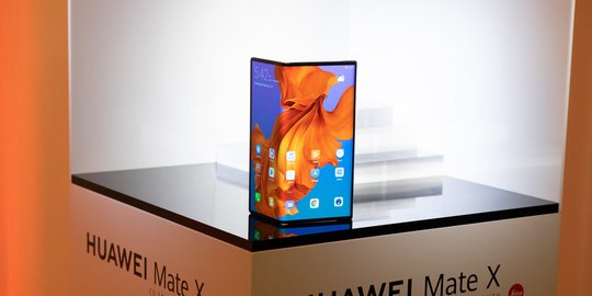 Huawei Perkenalkan Mate X, Smartphone Lipat Pertama dari Huawei