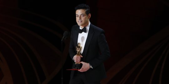 Rami Malek Raih Aktor Terbaik Oscar 2019