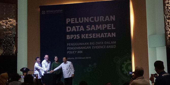 Dihadiri Sri Mulyani, BPJS Kesehatan Luncurkan Data Sampel