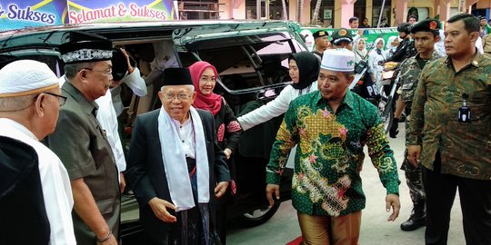 Ngaku Berdarah Cirebon, Ma'ruf Bilang 'Kalau Warga Jabar Enggak Pilih 01 Kelewatan'