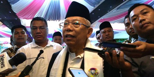 Ma'ruf: Ente Yang Tuduh Pak Jokowi Tidak Islami, Sudah Berbuat Apa?