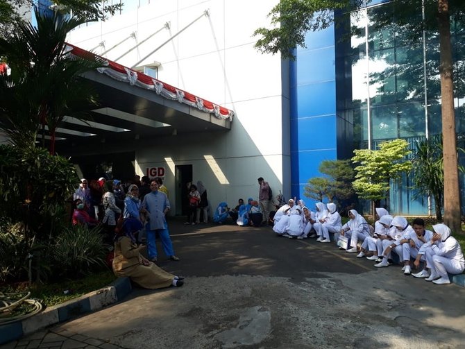 kebakaran di rsud tangerang