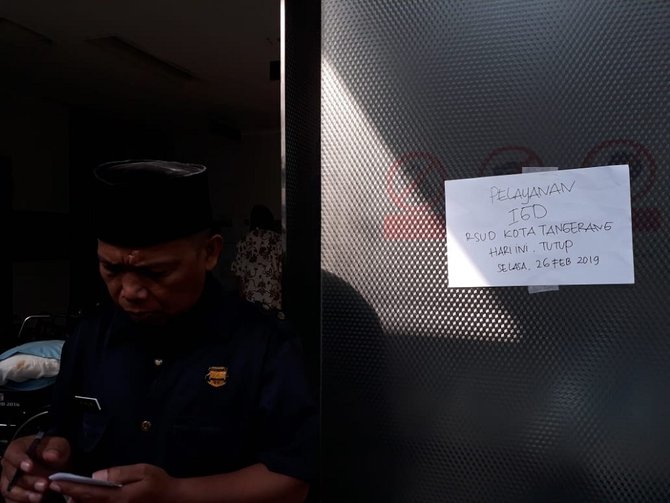 kebakaran di rsud tangerang