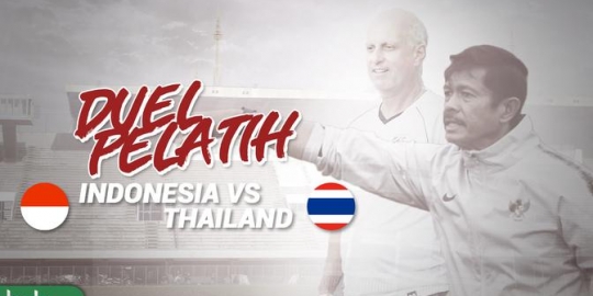 Timnas Indonesia U-22 Vs Thailand U-22: Adu Strategi Indra Sjafri lawan Alexandre Gama