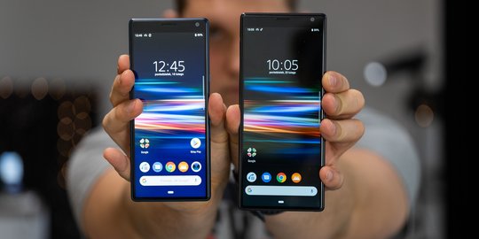 Sony Xperia 10 dan 10 Plus, Smartphone Dengan Layar Super Tinggi dan Desain 'Lucu'