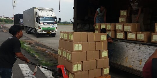 1,6 Juta Surat Suara Calon Anggota DPR Tiba di Medan