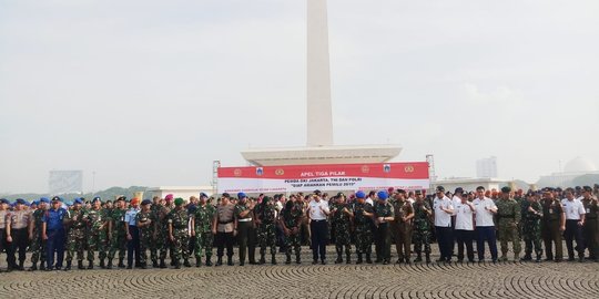 Anies Pimpin Apel Pengamanan Pemilu: Suasana Jakarta Pengaruhi Indonesia