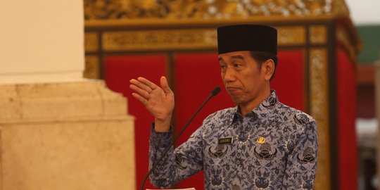 Hadiri Laporan Tahunan MA, Jokowi Puji Terobosan Penegakan Hukum Peradilan