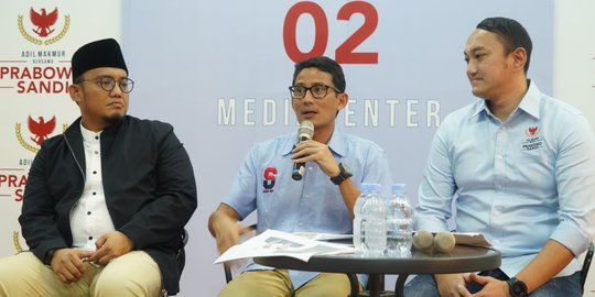 Sandiaga Tak Masalah Ma'ruf Amin Pakai Ayat Alquran di Debat Pilpres