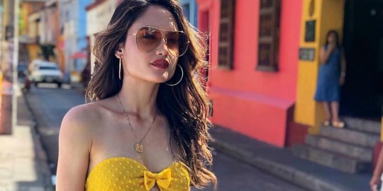 Punya Tubuh Seksi, Berapa Berat Badan Cinta Laura?