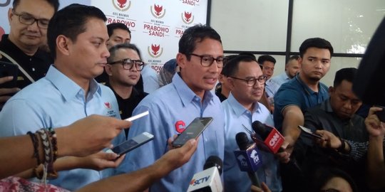 Hadapi Ma'ruf di Debat Ketiga, Sandiaga 'Dikawal' 35 Orang Pakar