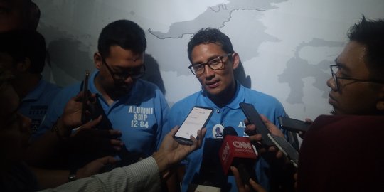Sandiaga Masih Rahasiakan 'Kartu Sakti' Tandingan