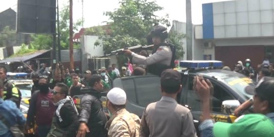 Kampanye Prabowo di Yogyakarta Ricuh, 3 Pendukung Luka Kena Lemparan Batu