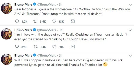 Lagunya Dibatasi KPID Jabar, Begini Reaksi Bruno Mars Buat Indonesia