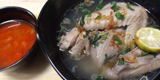 Cara Membuat Sop  Ayam  Kampung Klaten ala Pak Min  merdeka com