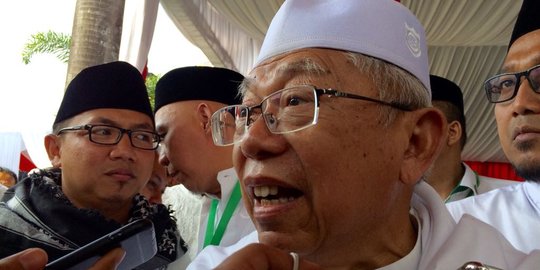 Ma'ruf Amin: Jokowi Terpilih, InsyaAllah Jalan Tol Sampai Ciamis