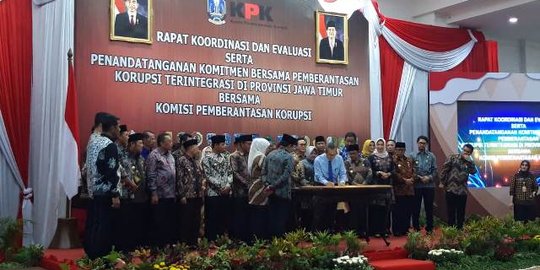 KPK Sebut Program Pencegahan di Jatim Terbaik tapi Belum Jaminan Bebas Korupsi