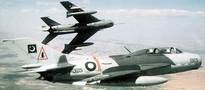 mig 19 pakistan