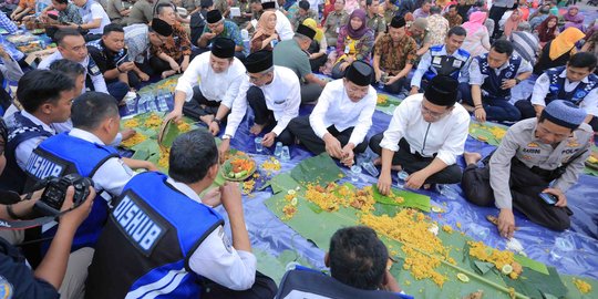 HUT Kota Tangerang ke-26, Dari Tabur Bunga Hingga Ngeliwetan