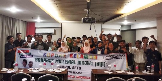 Dukung Jokowi-Ma'ruf, Kelompok Millenial di Jabar Telusuri Rekam Jejak