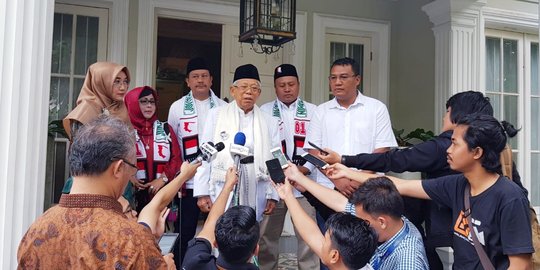 Ma'ruf Amin: Indonesia Tidak Boleh Punah Harus Tegak dan Jaya