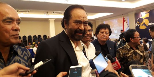 Surya Paloh: Kalau Jokowi Kalah, Saya Khawatir Pembangunan Tidak Berlanjut
