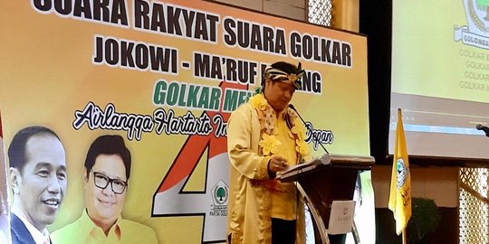 Airlangga Bakal Terbitkan Sertifikat Buat Caleg Golkar