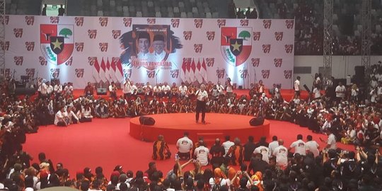 Di Deklarasi Pemuda Pancasila, Jokowi Disambut 'Enter Sandman' Metallica