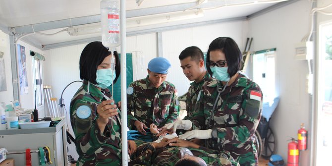 Mengintip Latihan Prajurit TNI Jadi Pasukan Perdamaian Dunia