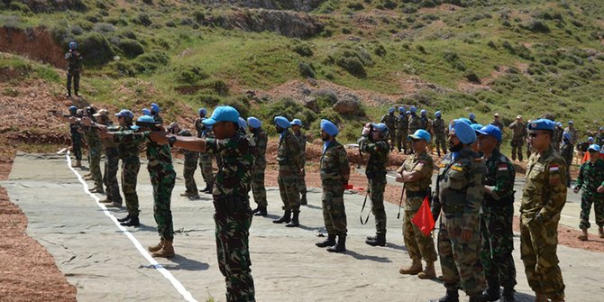 Mengintip Latihan Prajurit TNI Jadi Pasukan Perdamaian Dunia