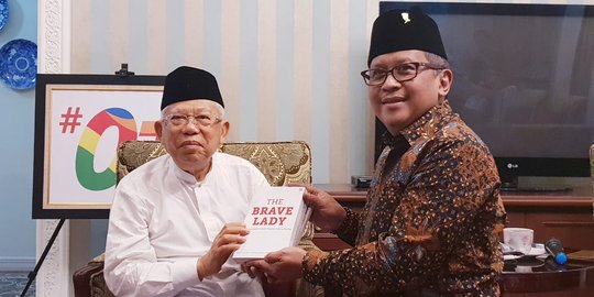 Bertemu Ma'ruf Amin, Sekjen PDIP Sampaikan Titipan dari Megawati