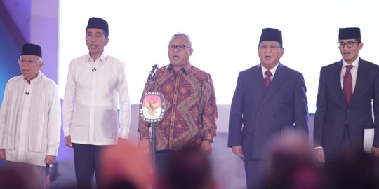 KPU Finalisasi Susunan Acara & Tata Panggung Debat Pilpres Ketiga