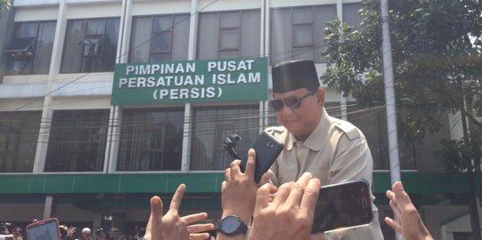 Kunjungi Persis, Prabowo Ingatkan Jasa Besar Ormas Islam Merebut Kemerdekaan RI