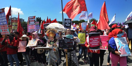 Aksi Peringatan Hari Perempuan Internasional