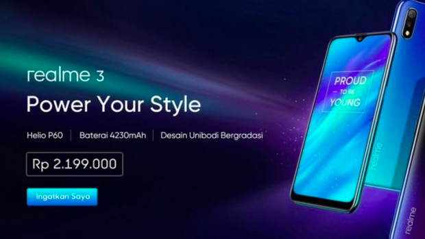 harga realme 3