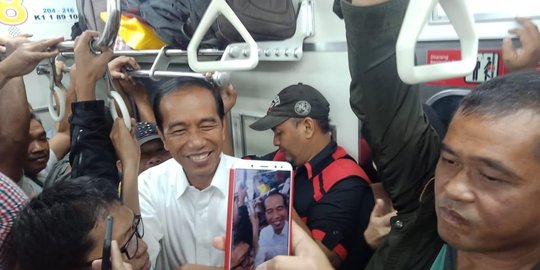Aksi Tak Terduga Jokowi dan Prabowo Bikin Heboh