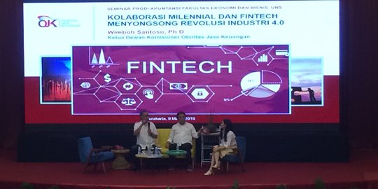 Gelar Seminar Nasional Fintech, OJK Dorong Milenial Ciptakan Startup