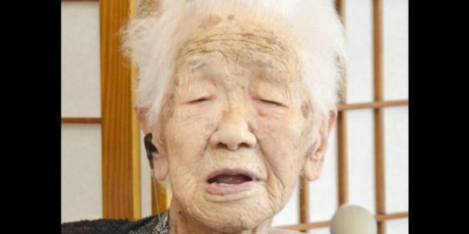 Perempuan Jepang Jadi Manusia Tertua di Dunia