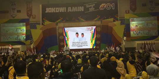 Alumni Sriwijaya Bersatu Deklarasi Dukung Jokowi-Amin