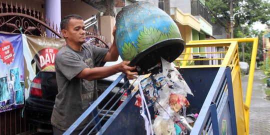 Cara Kampanye Caleg Tukang Sampah di Malang dengan Biaya Terbatas