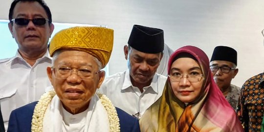 Ma'ruf Amin Akui Agak Berat Menang di Sumut, Target Raih 60 Persen Suara