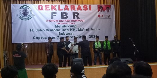 Ketum FBR Ungkap Alasan Tak Lagi Dukung Prabowo dan Beralih ke Jokowi