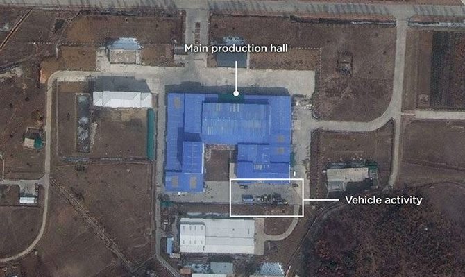 fasilitas peluncuran roket korea utara