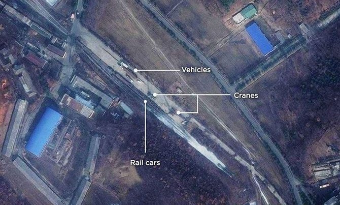 fasilitas peluncuran roket korea utara