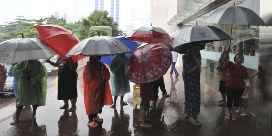 Jakarta Diprediksi Diguyur Hujan Siang Ini