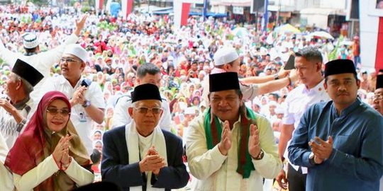 Andalkan Menantu Jokowi, Ma'ruf Amin Yakin Kontestasi Suara di Sumut Berubah