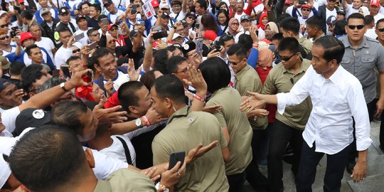 SMRC Peringatkan Jokowi-Ma'ruf untuk Waspada Meski Ungguli Prabowo-Sandiaga